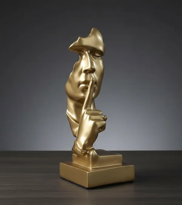 Handicrafts_Creative_And_Abstract_Men_Figure_Statues_Sculptures,Keep_Silence_Figurine,The_Thinker_Statue_And_Sculpture_For_Home_Living_Room_Table_Decoration,Office_Desk_Decor_(Gold)