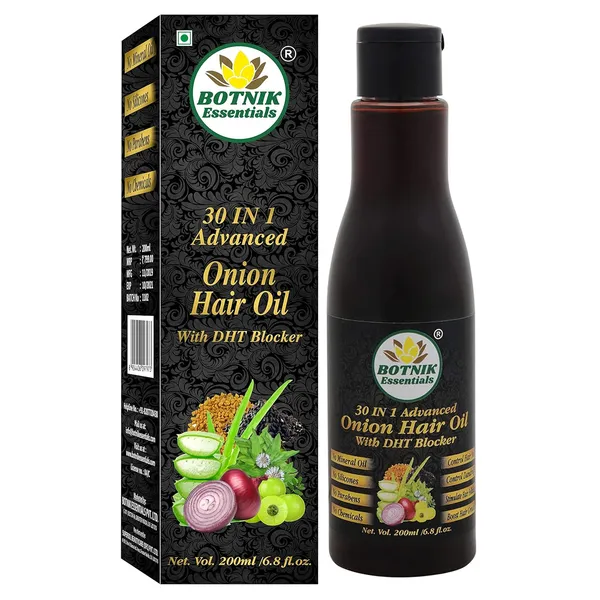 30_In_1_Advanced_Onion_Hair_Oil_With_DHT_Blocker-_200_Ml_&_Electric_Head_Scalp_Massager__Combo