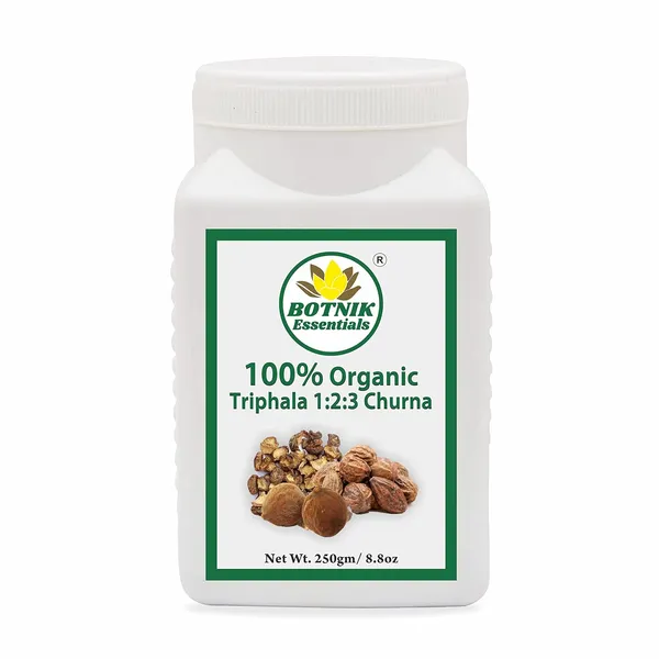 100%_Organic_Triphala_1:2:3_Churna-250Gm_For_Acidity_Gas_Constipation_Indigestion_Colon_Cleansing,_Formula_By_Maharishi_Vagbhata_In_Astang_Hridayam.