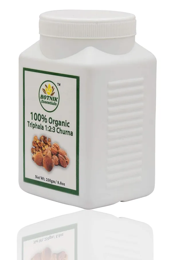 100%_Organic_Triphala_1:2:3_Churna-250Gm_For_Acidity_Gas_Constipation_Indigestion_Colon_Cleansing,_Formula_By_Maharishi_Vagbhata_In_Astang_Hridayam.