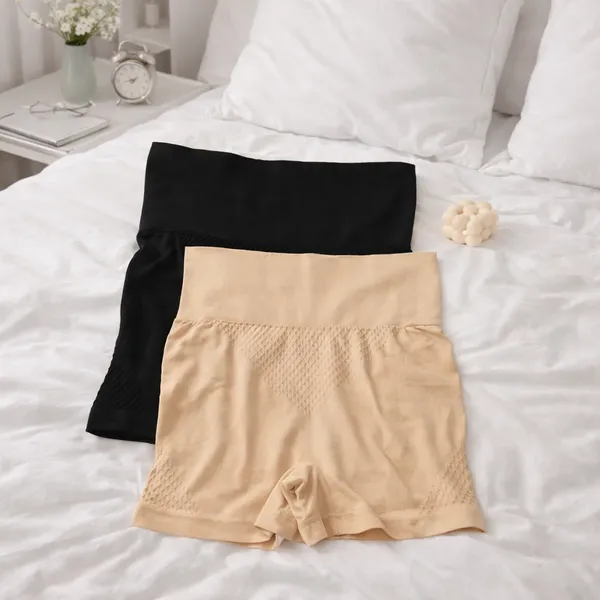Pack_of_2_Women_High_Waist_Shapewear_|_High_Waist_Tummy_Control_Panty_With_Butt_Lift_&_Thigh_Slimmer