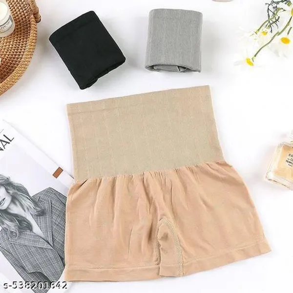 Pack_of_2_Women_High_Waist_Shapewear_|_High_Waist_Tummy_Control_Panty_With_Butt_Lift_&_Thigh_Slimmer
