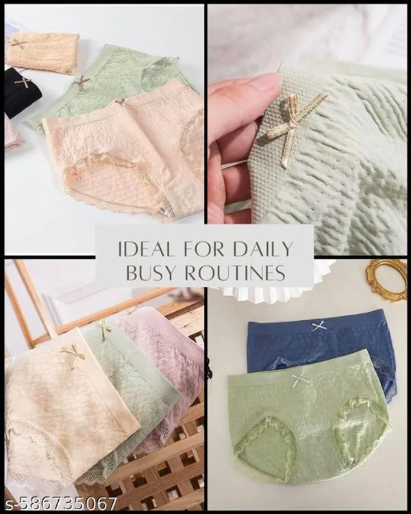 Style_Hipster_Panties_For_Women_Mid_Waist_|_Cotton_Feel_|_No_Visible_Line_Stylish_&_Stretchable_|_Skin_Friendly_|_Full_Fit_Pack_Of_4