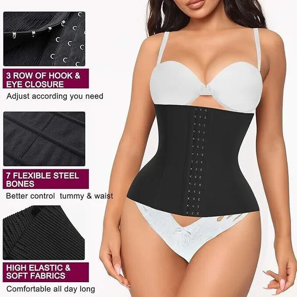 Black_Cotton_Lycra_Solid_Tummy_&_Thigh_Shaper_For_Women