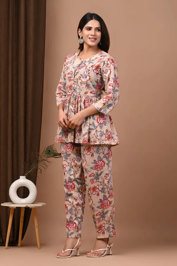 Beige__Stylish_Two_Pocket_Pyjama_Co-Ord_Set_For_Women