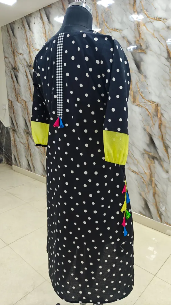 100%_Pure_Jaipuri_Mulmul_Cotton_Black_Checkered_Pure_Cotton_2_Piece_Suit_With_2_Pocket_(Both_side_pocket)