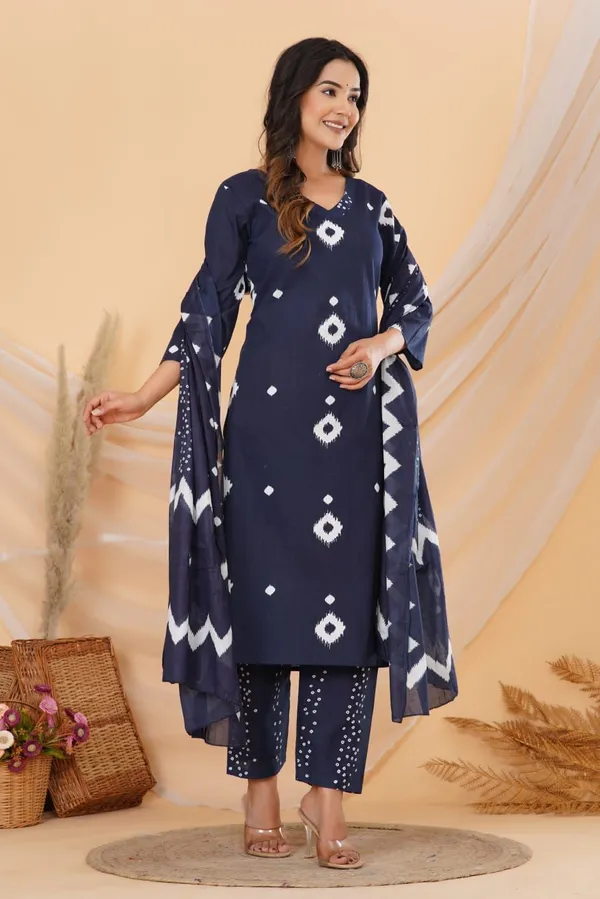 Blue_Printed_Pure_Cotton_Suit_Set_with_Dupatta_&_Pant