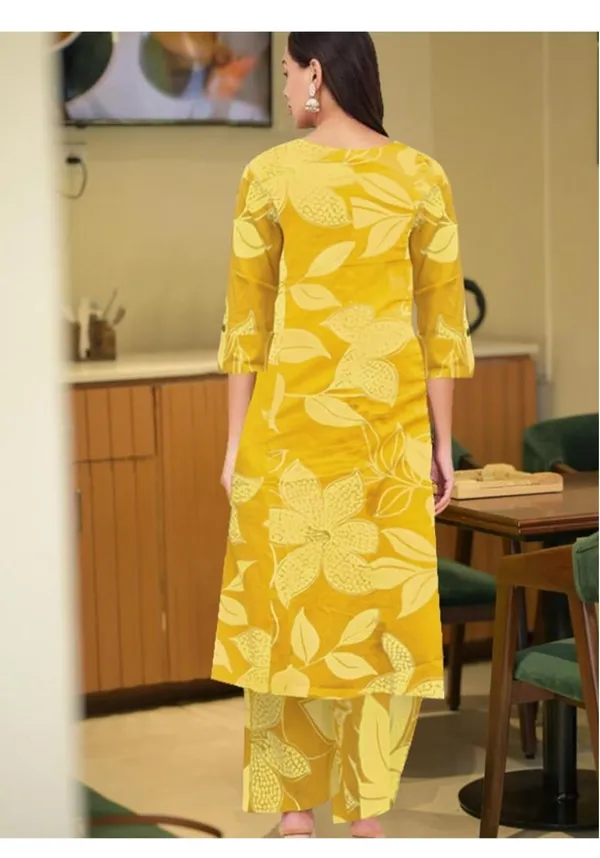 Floral_Fine_cotton_kurti_Palazzo_set