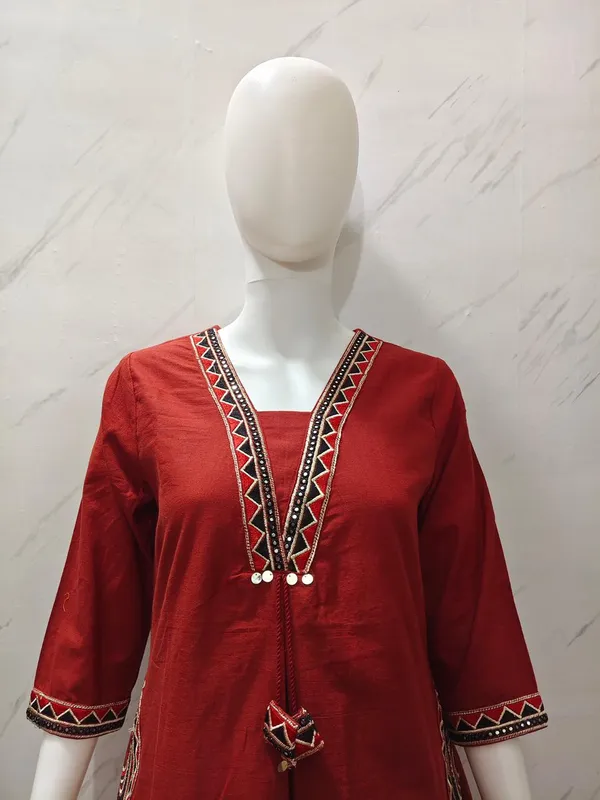 Heavy_Cotton_Flex_Embroidered_Kurti_Palazzo_Set