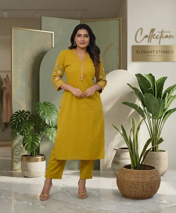 Yellow_cotton_rayon_suit_