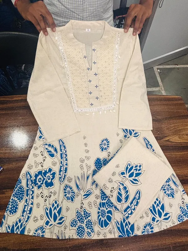 Premium_Cotton_Slub_Kurta_Palazzo_Set