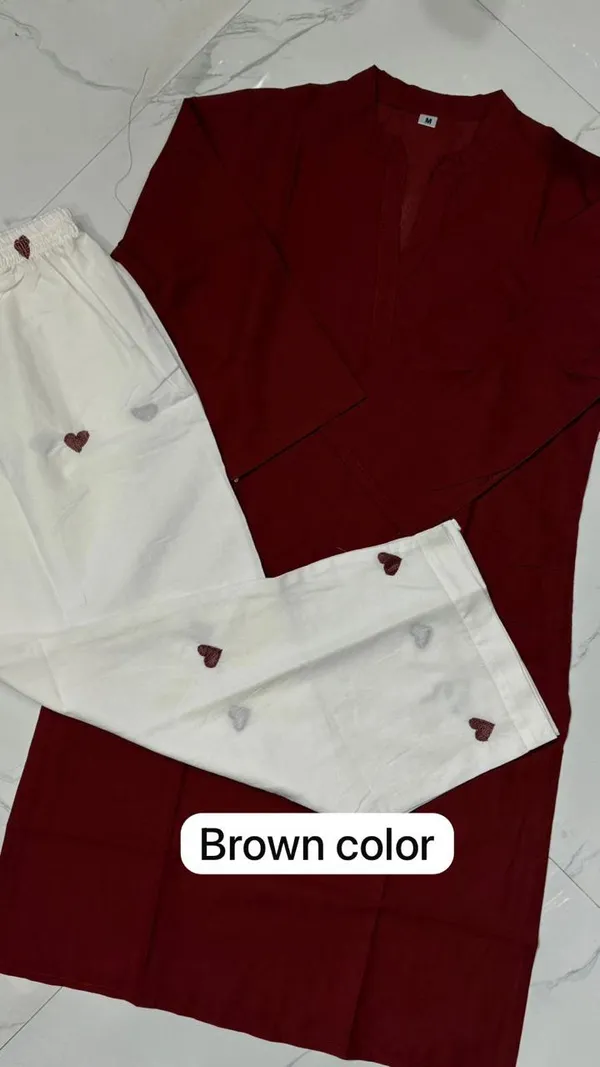 Pure_Cotton_Heavy_Embroidery_Kurti_with_Palazzo