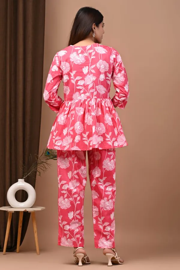 Pink__Stylish_Two_Pocket_Pyjama_Co-Ord_Set_For_Women