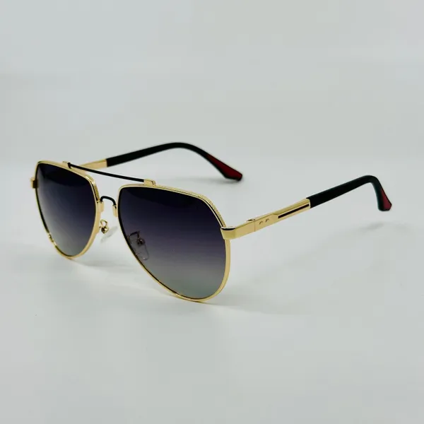 Gold_Stainless_Steel_Premium_&_Elegant_Polarized_Sunglasses_For_Men