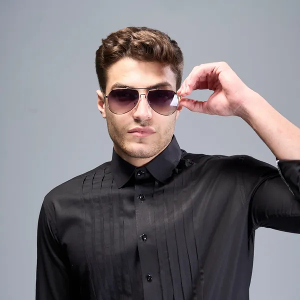 Gold_Stainless_Steel_Premium_&_Elegant_Polarized_Sunglasses_For_Men