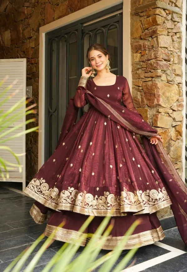Sheesh_Heavy_Embroidered_Sequence_Silk_Set__Designer_Ethnic_Wear_for_Women