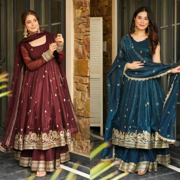 Sheesh_Heavy_Embroidered_Sequence_Silk_Set__Designer_Ethnic_Wear_for_Women