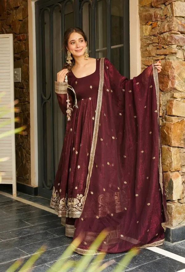 Sheesh_Heavy_Embroidered_Sequence_Silk_Set__Designer_Ethnic_Wear_for_Women