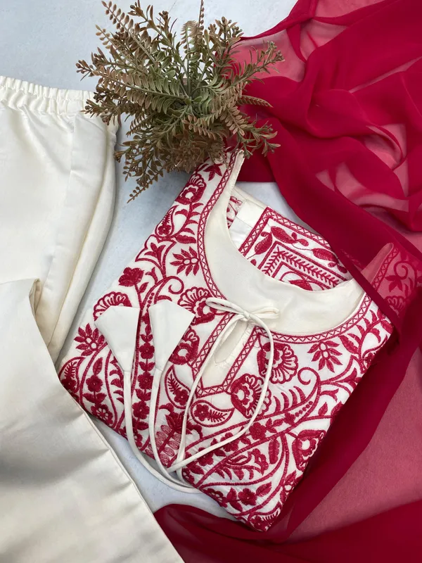 Sheesh_Designer_Embroidered_Roman_Silk_Suit_Set_with_Georgette_Dupatta