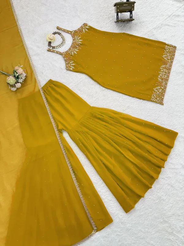 Sheesh_Designer_Faux_Georgette_Sharara_Suit_Set_with_Embroidery_&_Sequin_Work