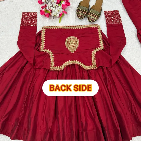 Sheesh_Designer_Red_Maxi_Anarkali_Suit_with_Embroidery_Work_&_Dupatta
