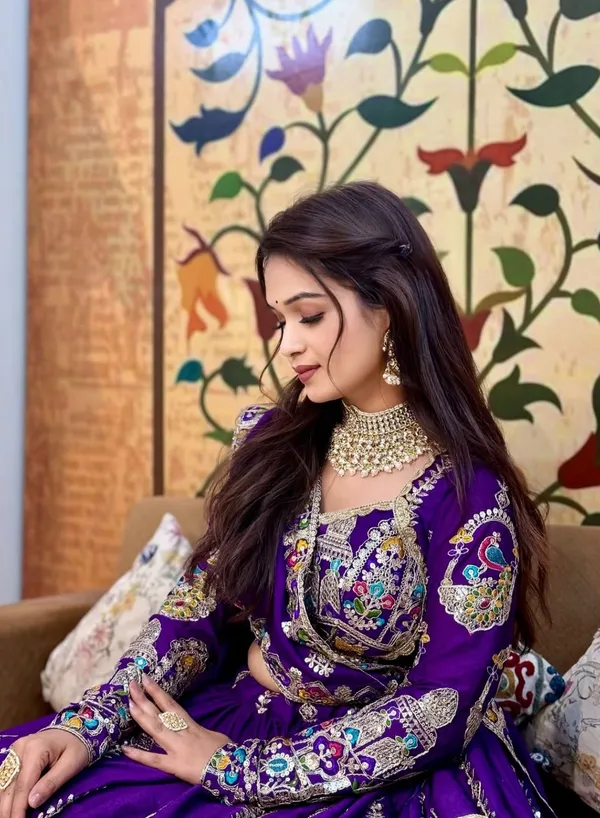 Sheesh_Royal_Purple_Embroidered_Vichitra_Lehenga_Choli_Set_with_Dupatta