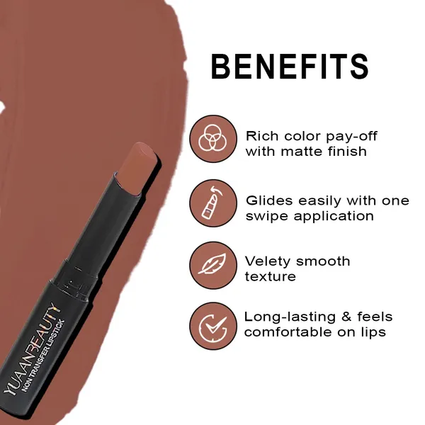 124_Toasty_Everseal_Matte_Lipstick_For_Women