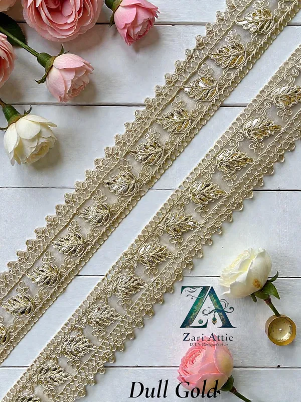 DULL_GOLD_Mirror_Embroidered_Lace(1.8_INCH)