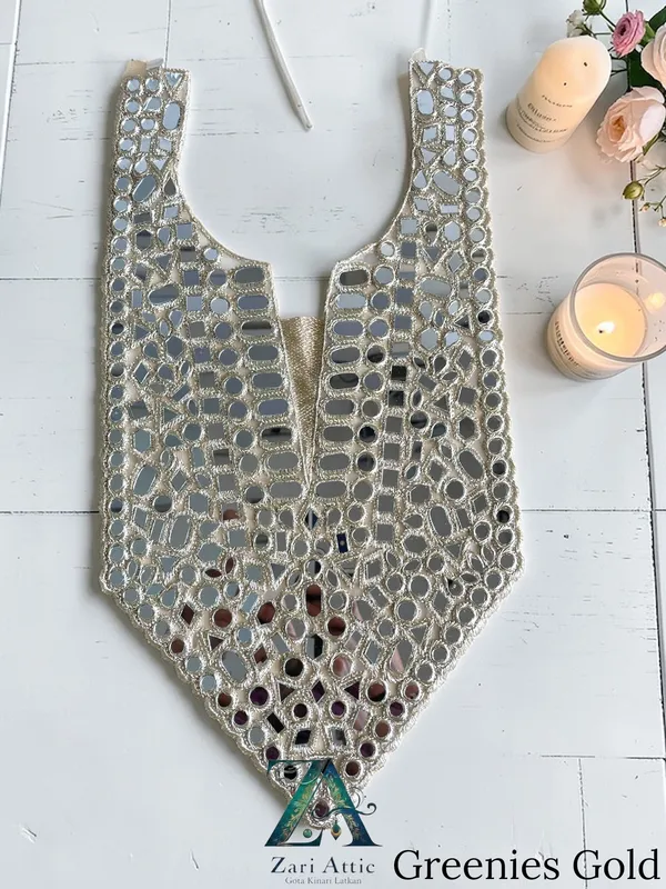 Greenish_gold_Mirror_Neckline_Patches-Black