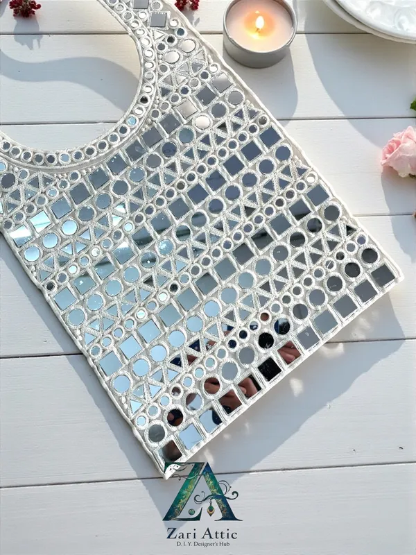 Trendy_Cotton_Mirror_Neckline_Patch-White