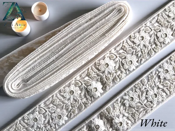 White_Premium_Elegant_Design_Embroidered_Fabric_Lace_(2.5_Inch)