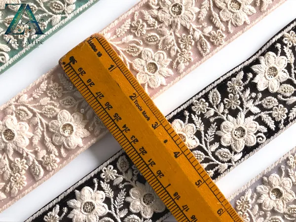 Sea_Green_Premium_Elegant_Design_Embroidered_Fabric_Lace_(2.5_Inch)