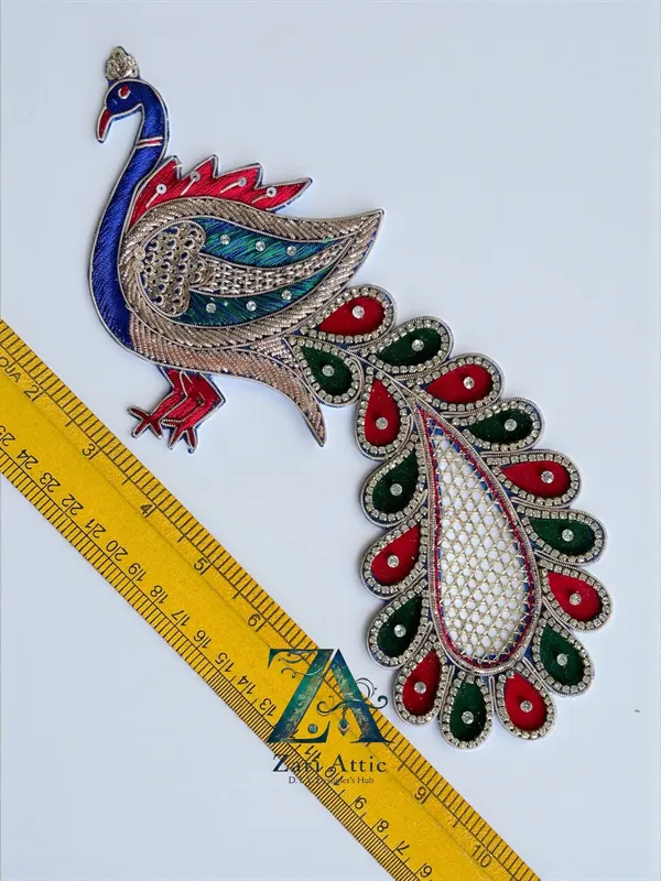 Handmade_Peacock_Sew_On_Patch