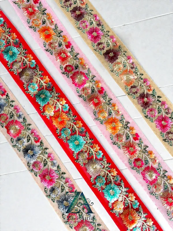 Oink_Emroidered_Organza_Lace(2_Inch)