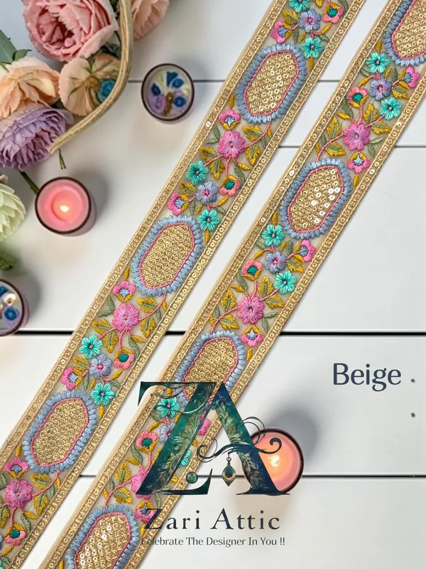 Embroidered_Floral_Net_Fabric_Lace-Trim-Saree_Border(17276)_-_2_Inch