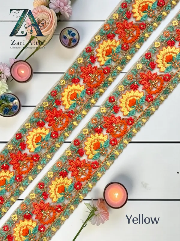 Embroidered_Floral_Net_Fabric_Trim_(5722)-_2.5_Inch
