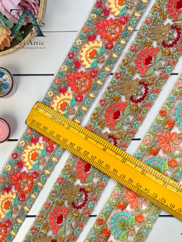 Embroidered_Floral_Net_Fabric_Trim_(5722)-_2.5_Inch