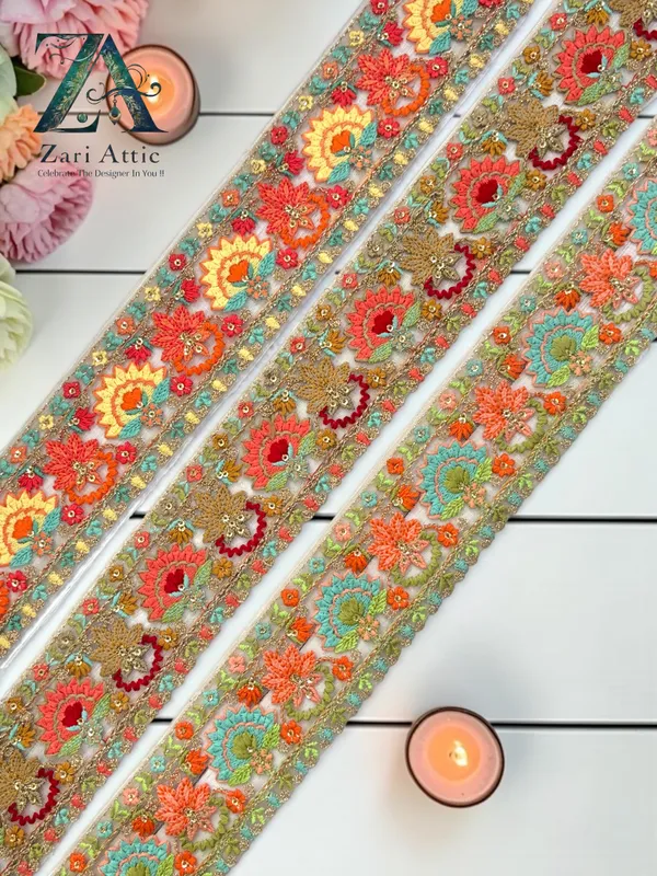 Embroidered_Floral_Net_Fabric_Trim_(5722)-_2.5_Inch