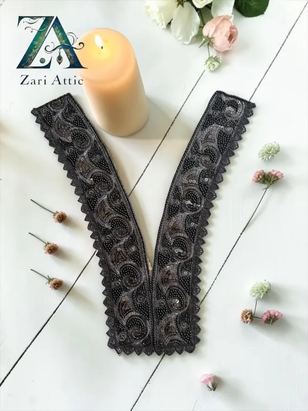Premium_Black_Beaded_Neckline_Patch