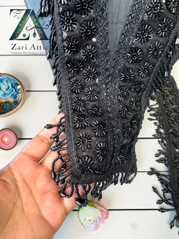 Premium_Black_Beaded_Neckline