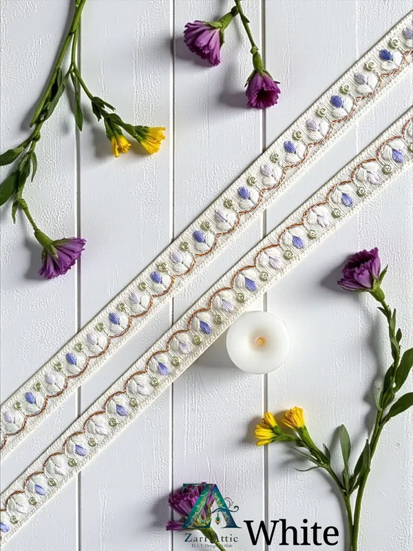 Premium_Narrow_Embroidered_Raw_Silk_Lace-_2_Cms