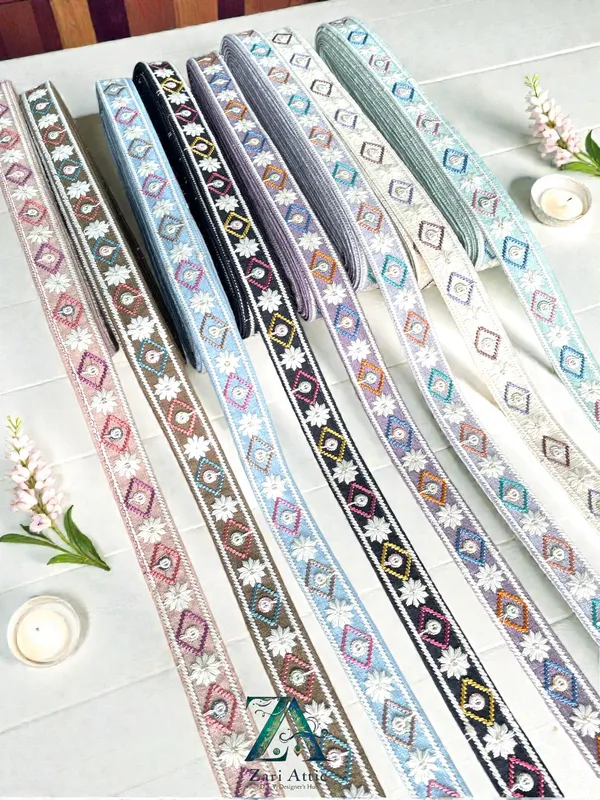 Premium_Narrow_Embroidered_Raw_Silk_Lace-_2_Cms