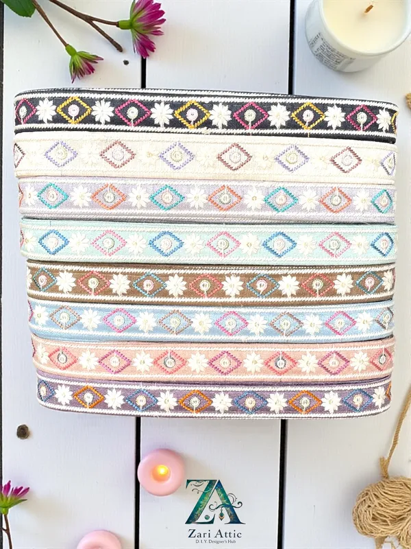 Premium_Narrow_Embroidered_Raw_Silk_Lace-_2_Cms