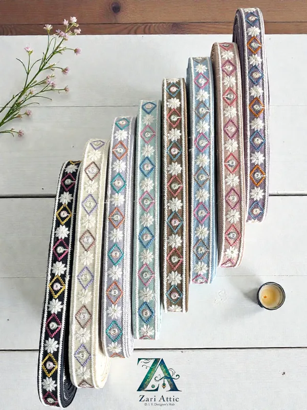 Premium_Narrow_Embroidered_Raw_Silk_Lace-_2_Cms