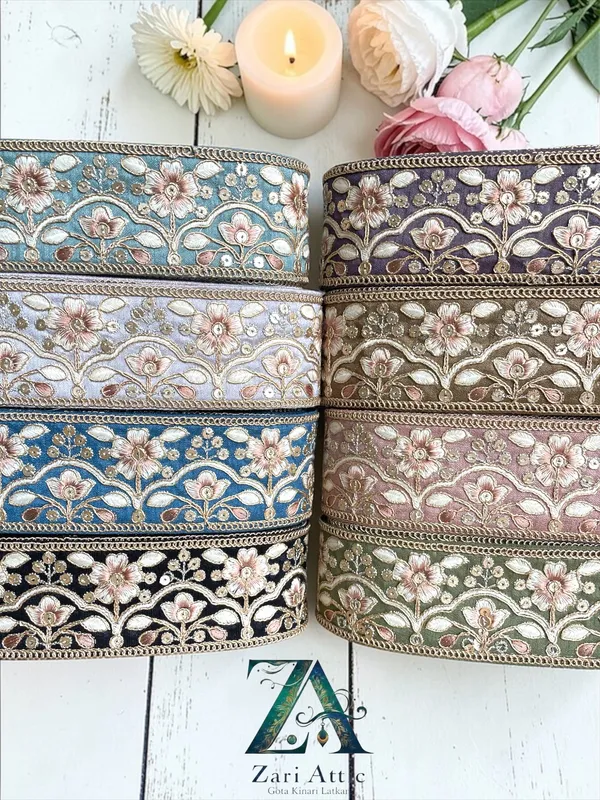 Premium_Zari_Enbroidered_Raw_Silk_Lace_-_2.1_Inch_-17494
