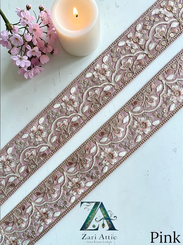 Premium_Zari_Enbroidered_Raw_Silk_Lace_-_2.1_Inch_-17494