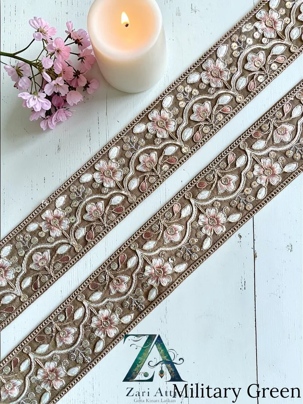 Premium_Zari_Enbroidered_Raw_Silk_Lace_-_2.1_Inch_-17494