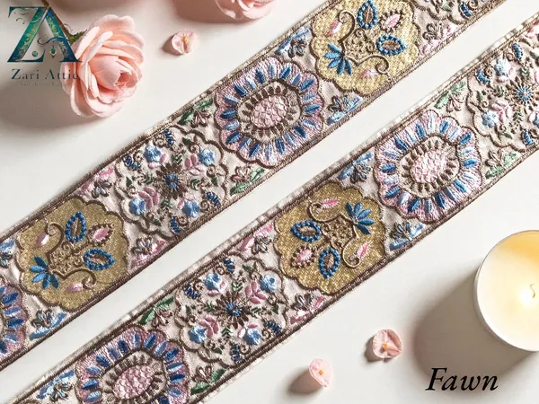 Fawn_Premium_Elegant_Design_Embroidered_Fabric_Lace_(2.2_Inch)