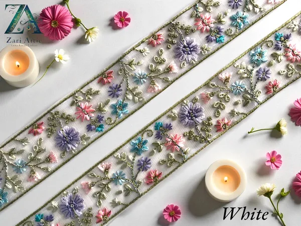 White_Premium_Elegant_Design_Embroidered_Fabric_Lace_(1.8_Inch)_-_71282