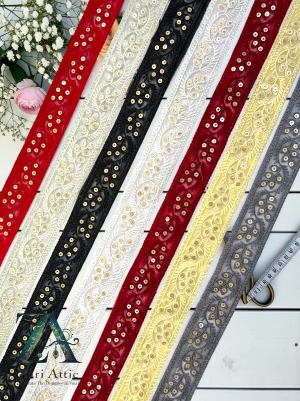 Single_Colour_Net_Fabric_Embroidered_Lace